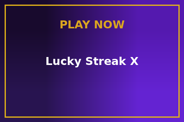 Lucky Streak X — capa do slot